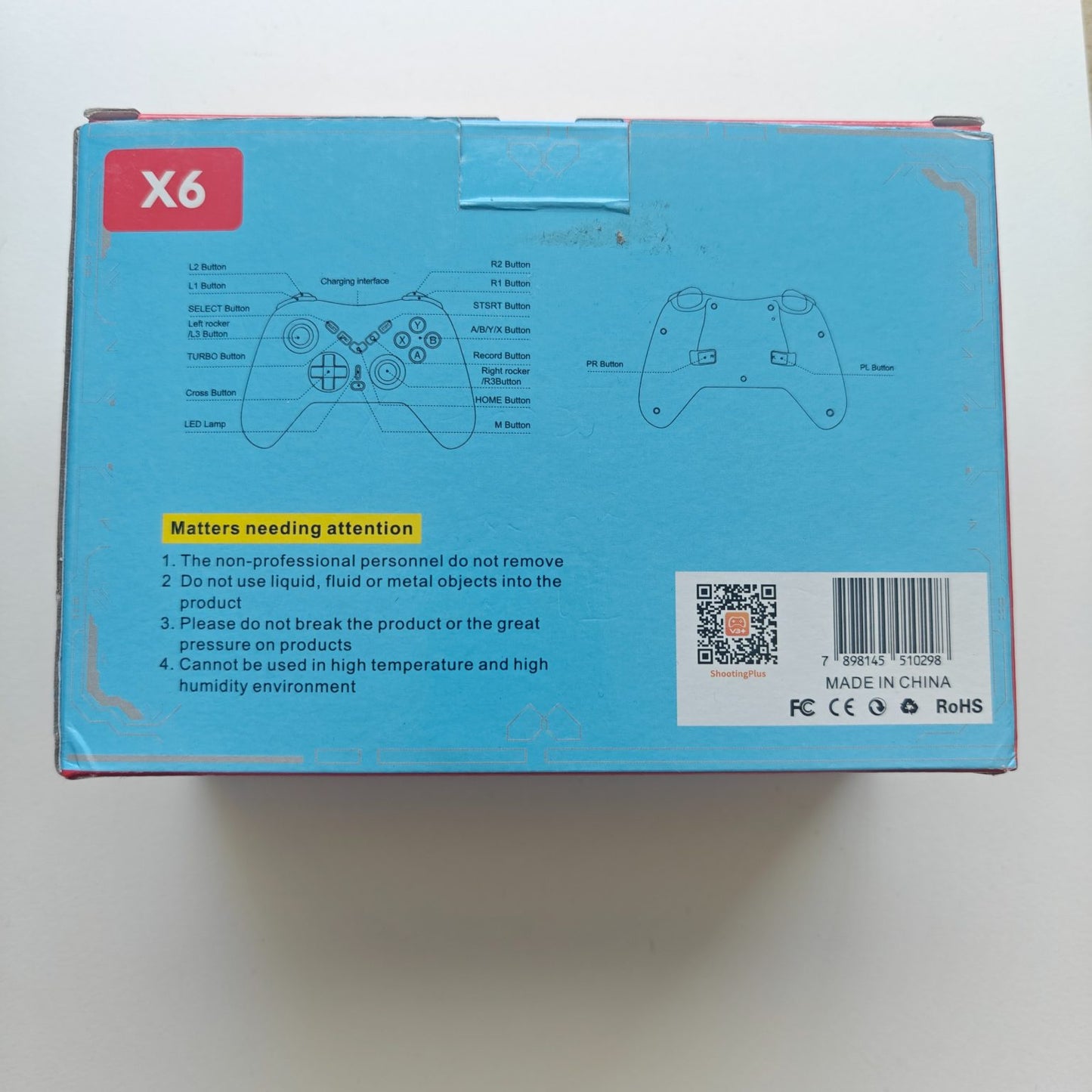 X6 - Wireless controller (Brand New)