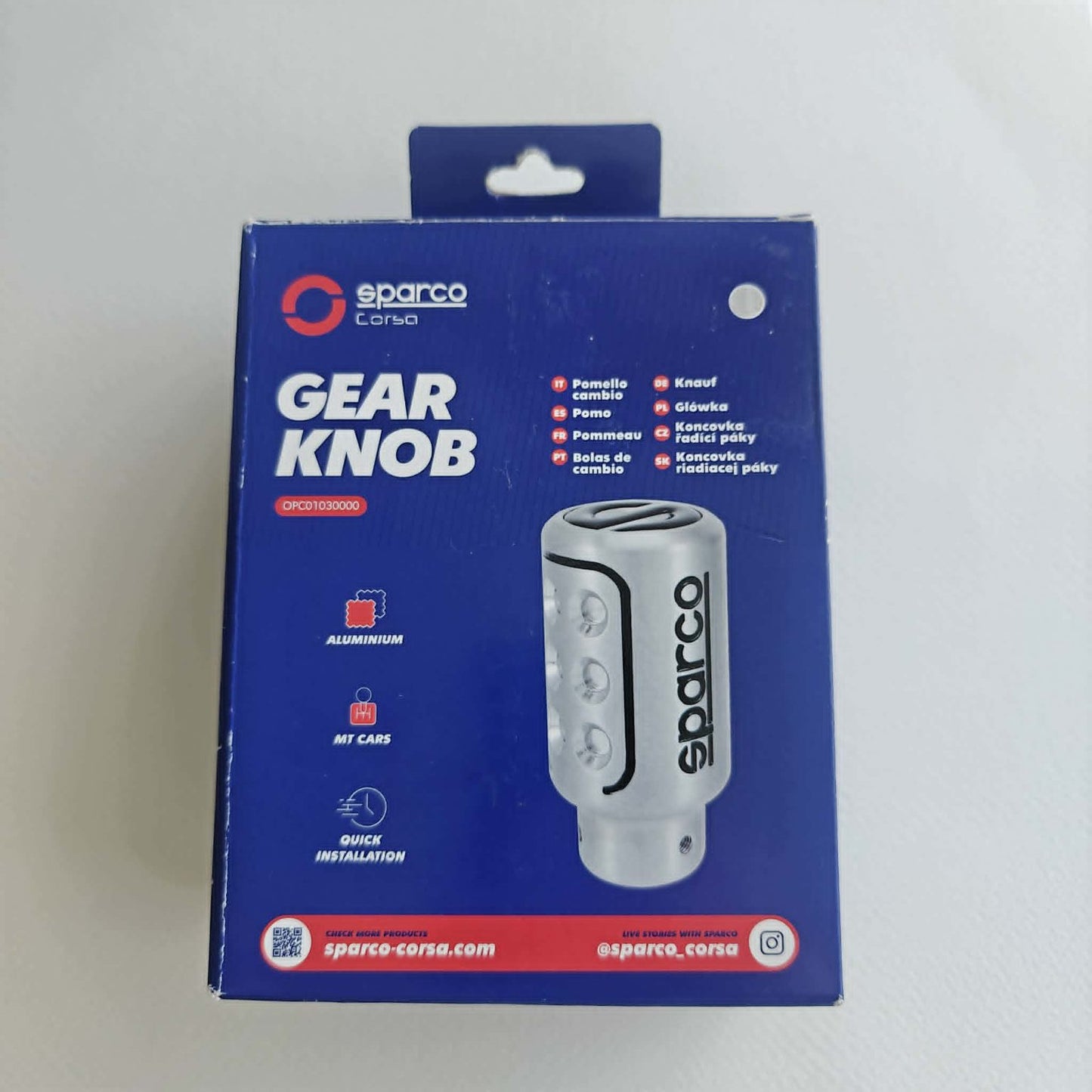 Sparco Racing Gear Knob - Brand New